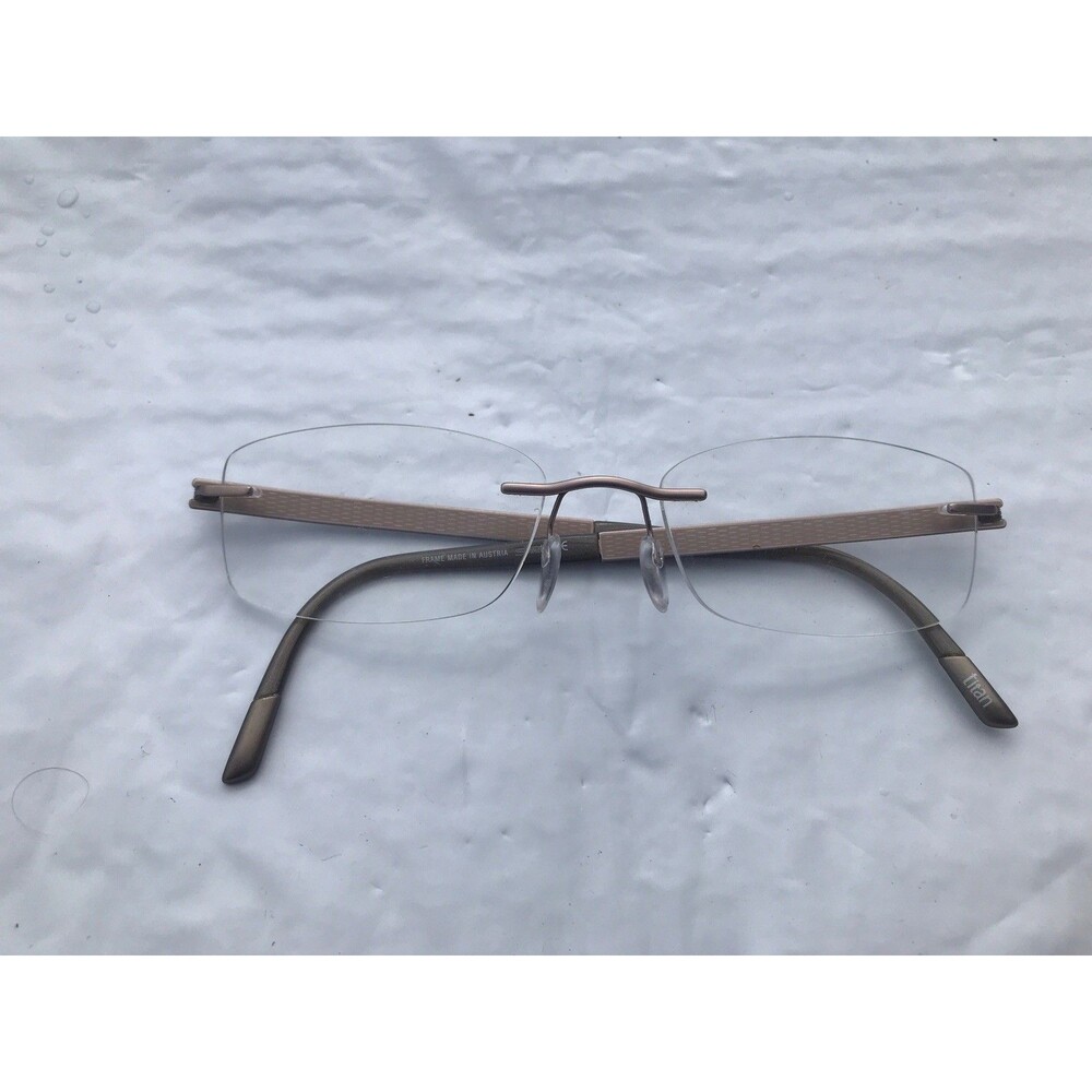 Silhouette Golden Dome Color Rimless Glasses